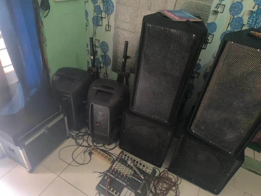 Speaker Sound sistem karaoke paket komplit termurah