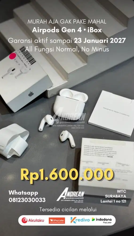 Second Airpods Gen 4 ANC iBox