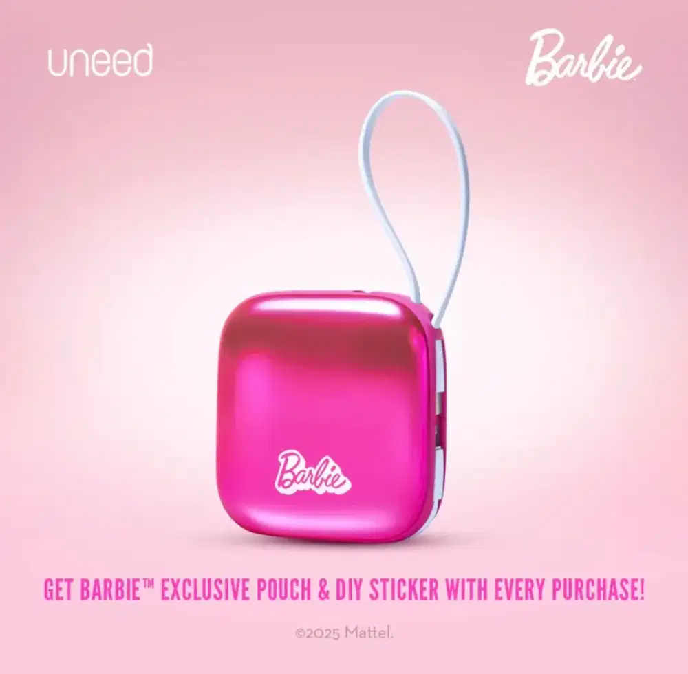 Powerbank uneed Barbie