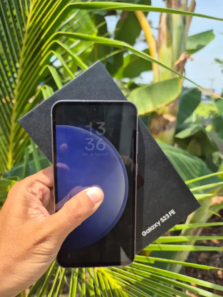Samsung s23 fe 256gb second lengkap Banjarmasin