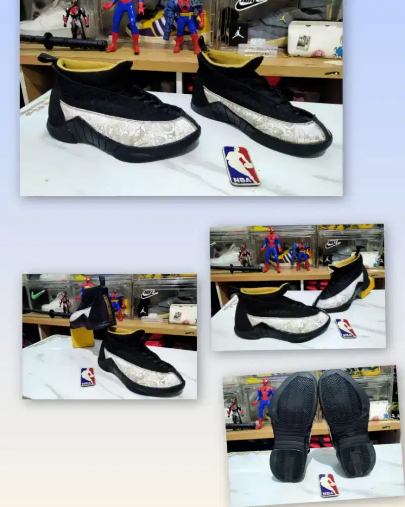 Sepatu Basket Vintage Nike Jordan Retro 15