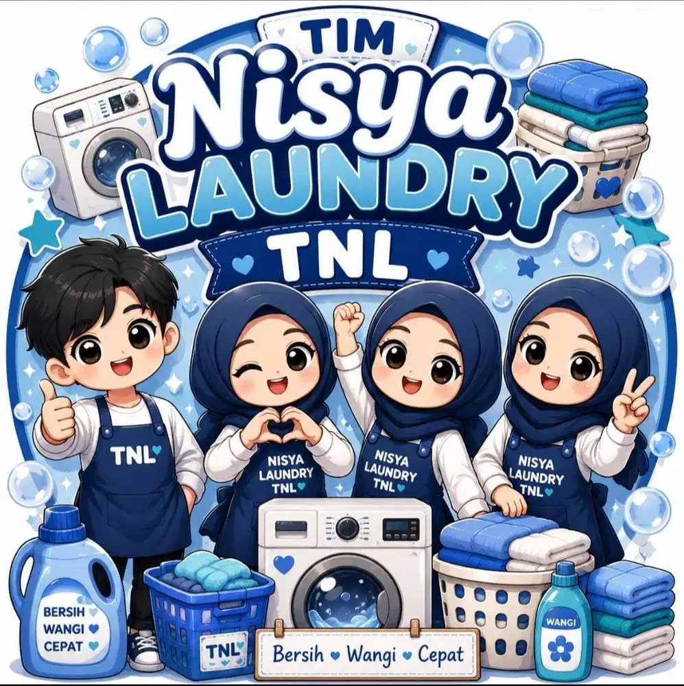 Lowongan untuk di bengkel motor dan loundry