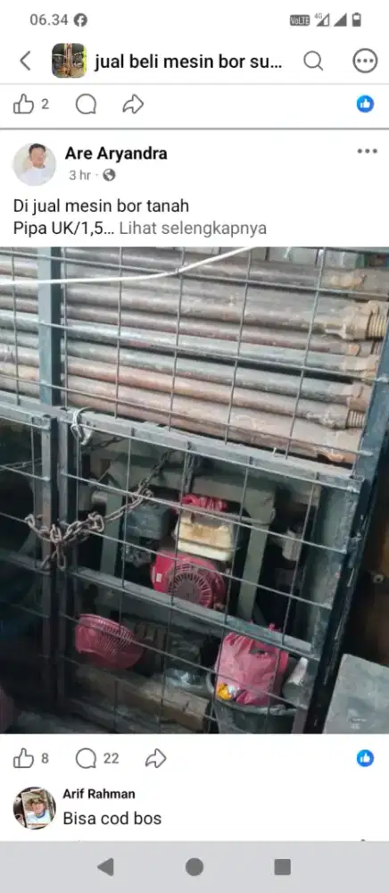 Mesin sumur bor Takel Alkon