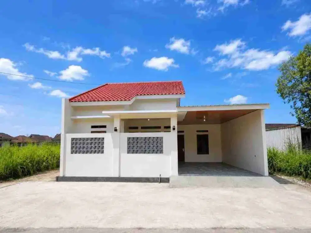 Rumah Baru Proses Finishing di Gatak