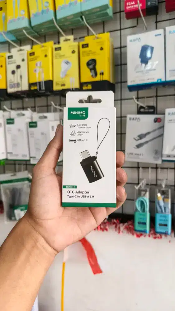 OTG TYPE C TO USB-A MINIMO OSJ01-C