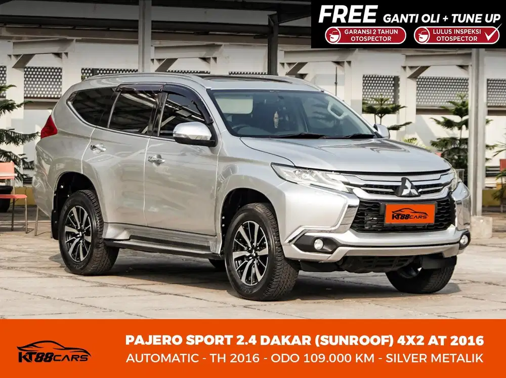 [BERGARANSI] MITSUBISHI PAKERO SPORT 2.4 DAKAR TAHUN 2016 GANJIL