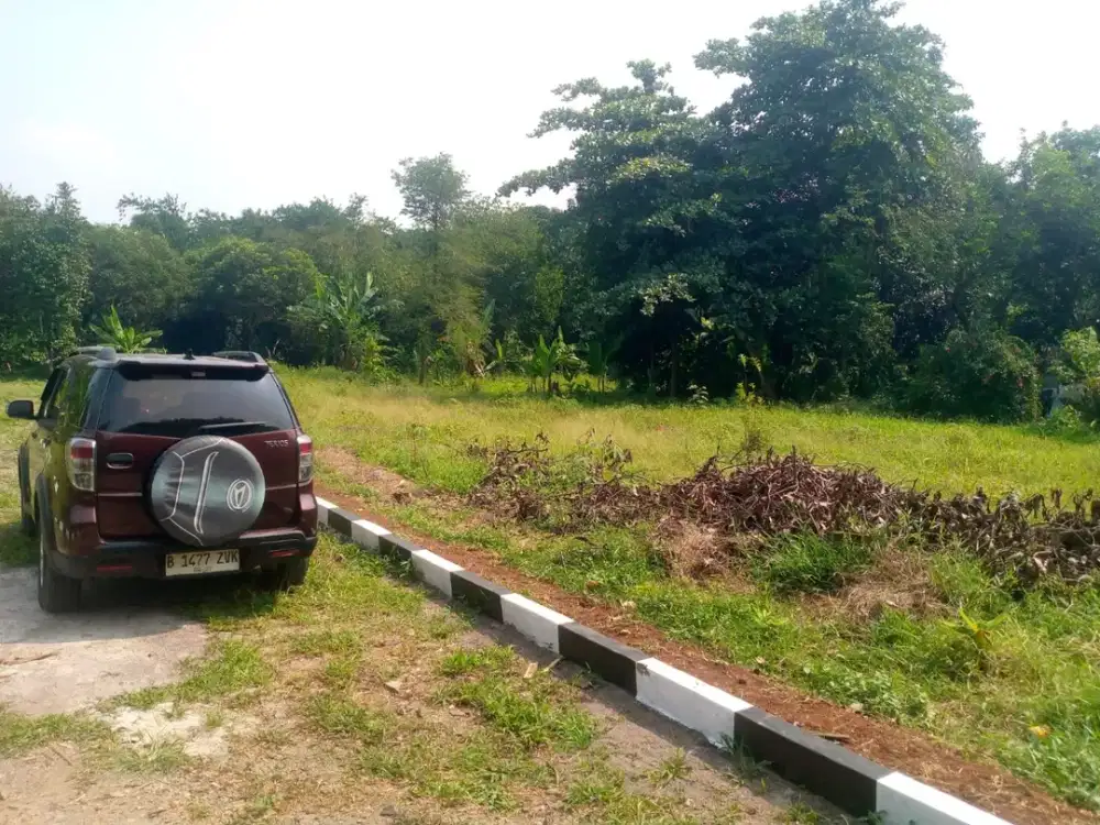 Tanah Kavling Murah 7 Menit Tol Burangkeng Bekasi, SHM Siap Balik Nama