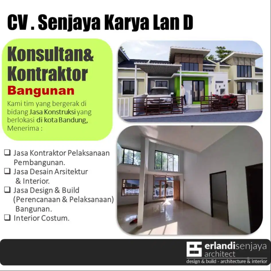 Jasa Arsitek & Interior/ Kontraktor/ Renovasi/ Tukang/ Kitchen set