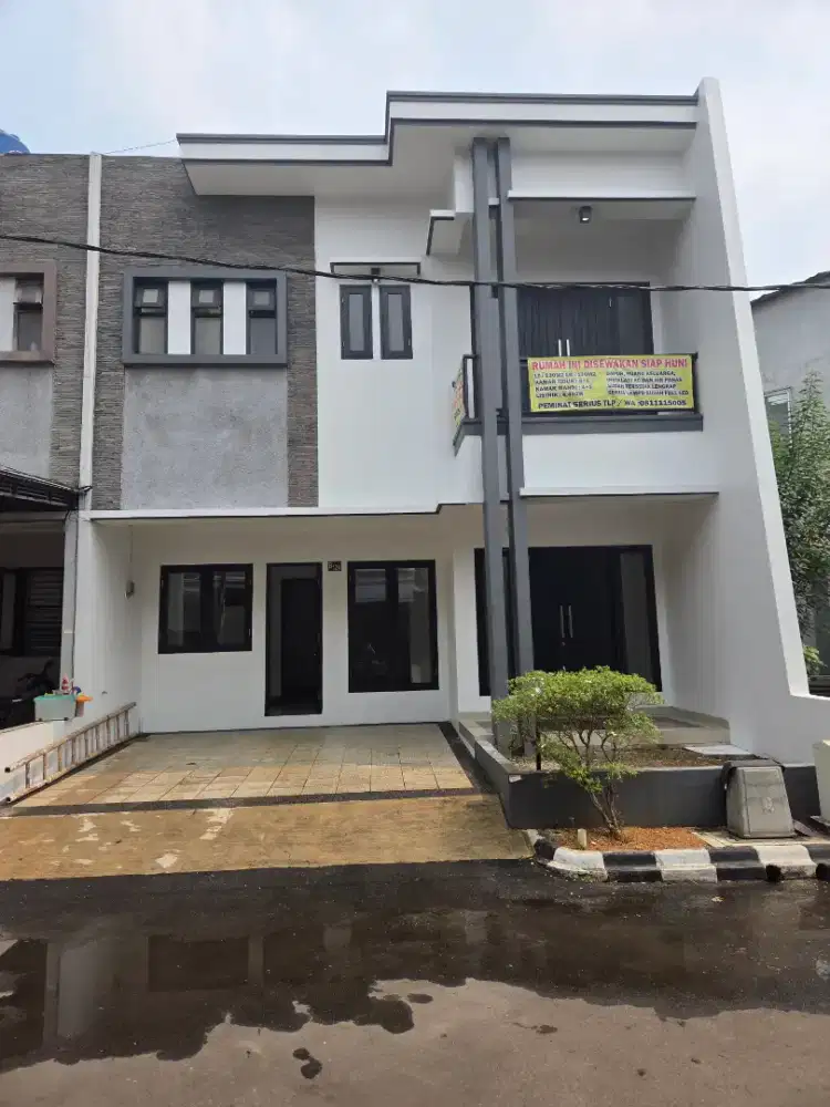 Di sewakan rumah tingkat bagus di perum taman jatimakmur raya pdk gede