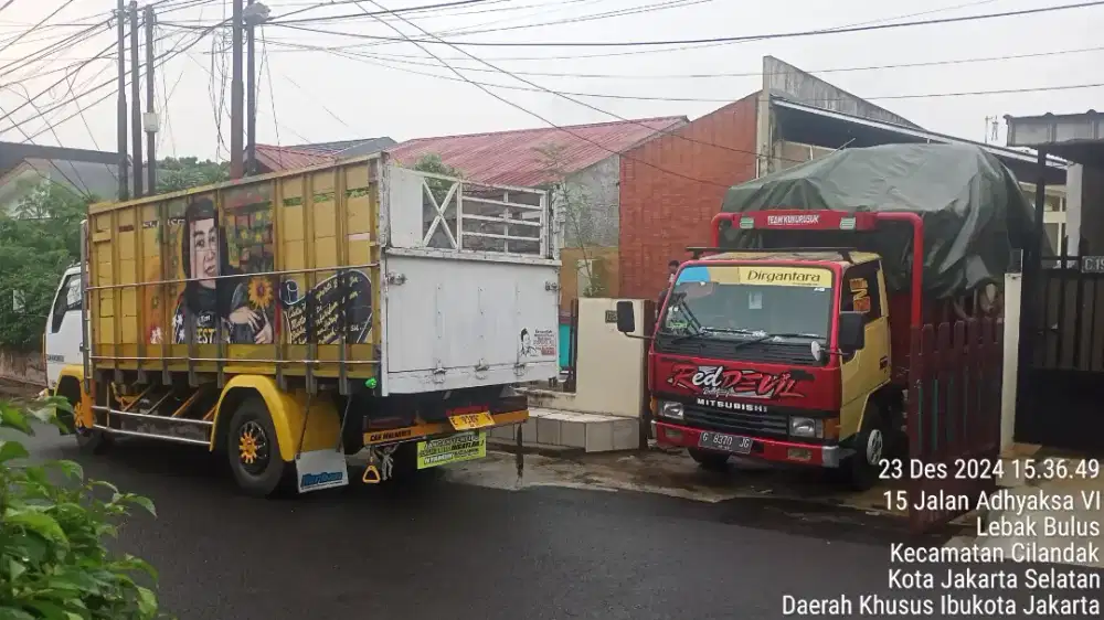 Sewa truk pindahan rumah kantor apartement kos2an gudang dll