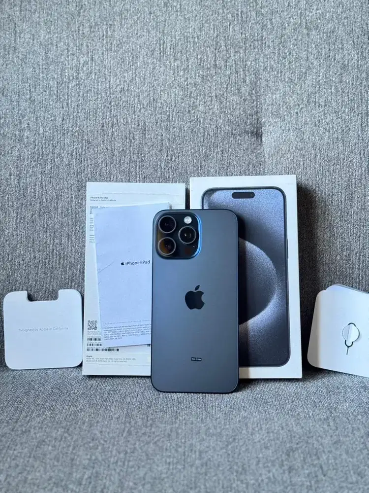 iPhone 15 Pro Max 512GB iBox Rare Unit Fullset Original