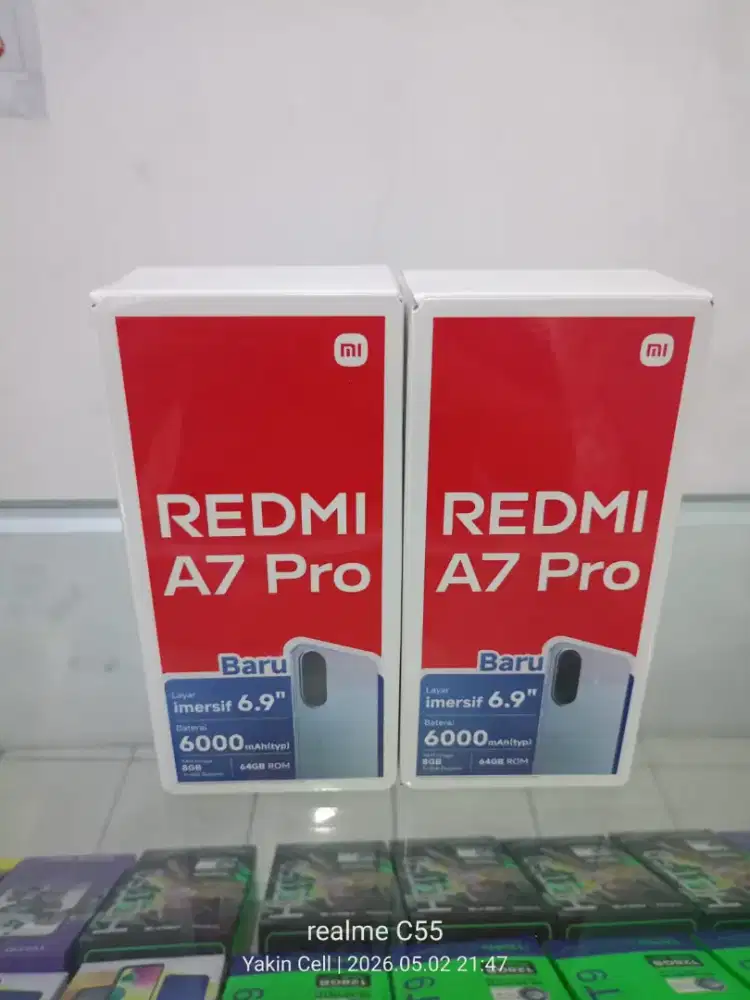 Xiaomi Redmi A7 Pro 4+4/64 GB Batre 6000 Unisoc T7250 Garansi Resmi