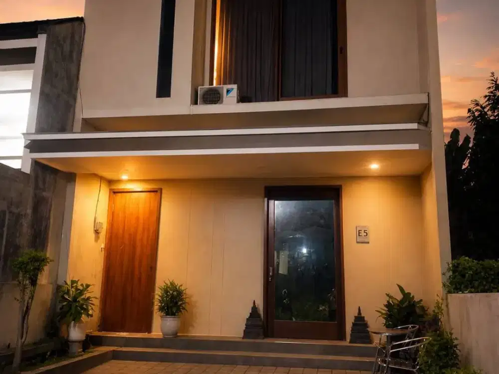 Rumah Semi Furnish Di Teluk Bayur Blimbing Kota Malang