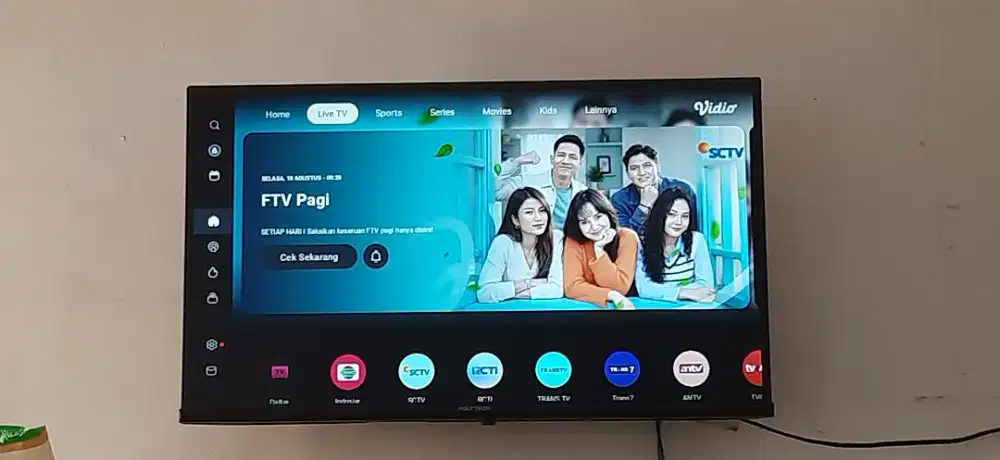 Google tv polytron soundbarr 32 in