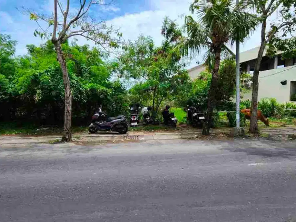 TANAH KOMERSIAL JALAN UTAMA PANTAI PERERENAN CANGGU COCOK UNTUK SEGALA MACAM USAHA PARIWISATA