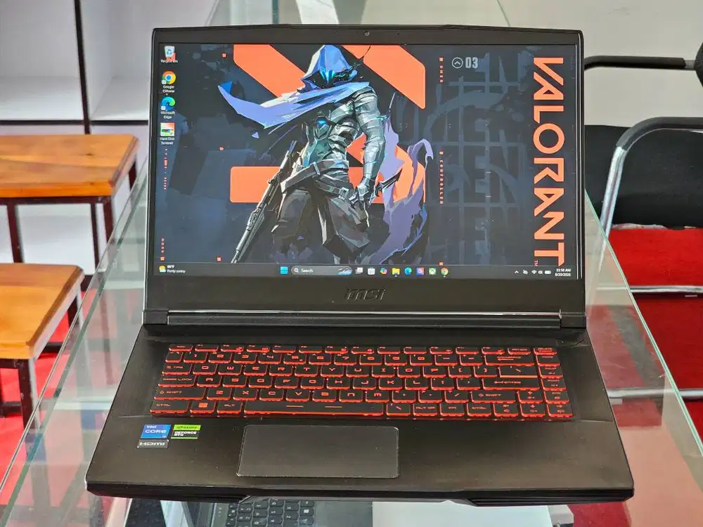 MSI GF63 Thin 12VF Intel Core i7 Gen 12 Ram 16 GB SSD 512 GB Nvidia