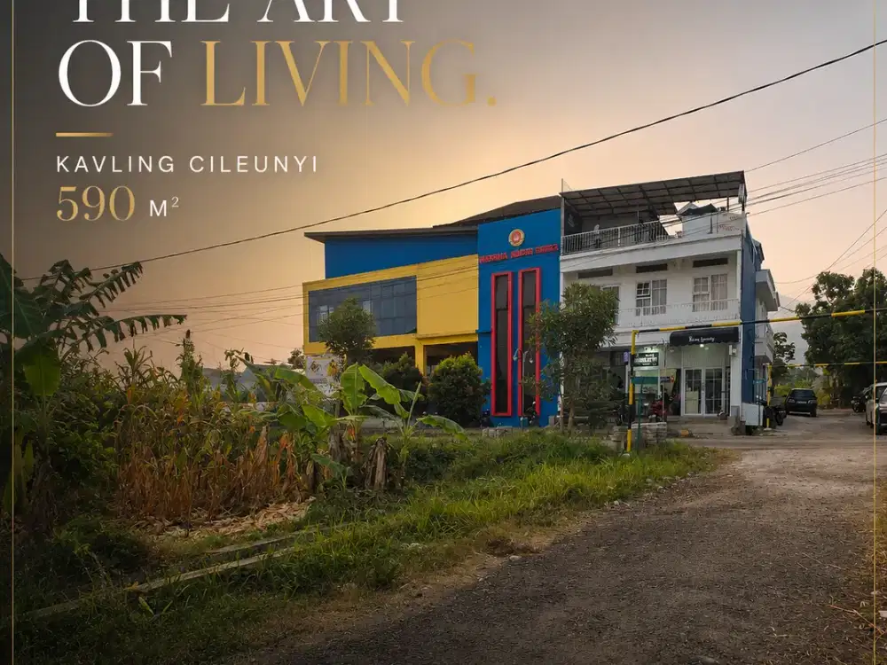 Tanah Hook Cileunyi 590 M² – Cocok Hunian & Investasi