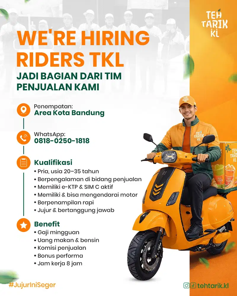 Karyawan - Riders Teh Tarik KL Bandung