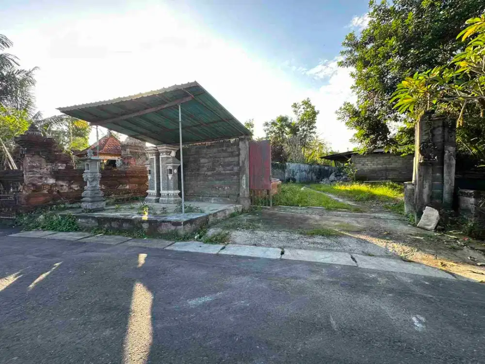Tanah bonus bangunan si jalan utama   penarungan badung