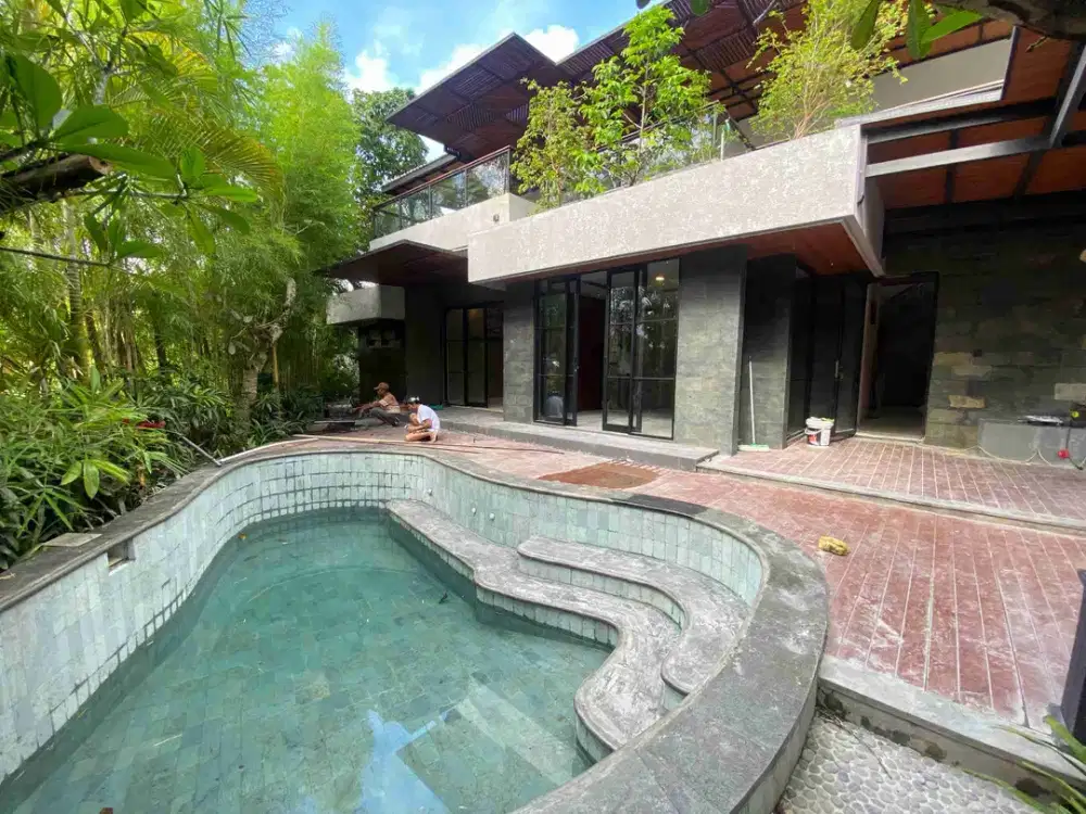 VILLA BARU BUDUK CICA LANTAI II COCOK UNTUK HUNIAN PRIBADI ATAU DISEWAKAN PEMANDANGAN SAWAH DAN SUNGAI