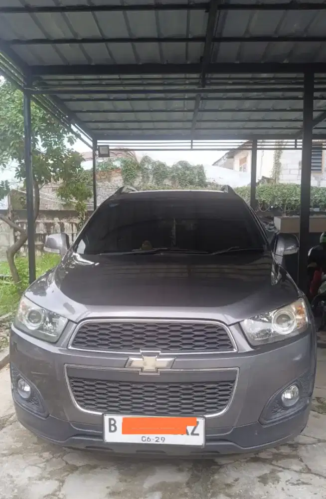Jual Captiva Diesel 2015 Abu Abu, mesin kering, tarikan Joss