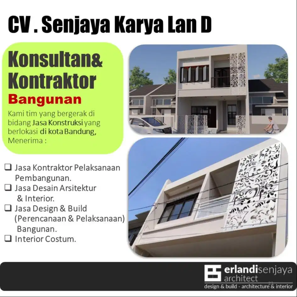 Jasa Arsitek & Interior/ Kontraktor/ Renovasi/ Tukang/ Kitchen set
