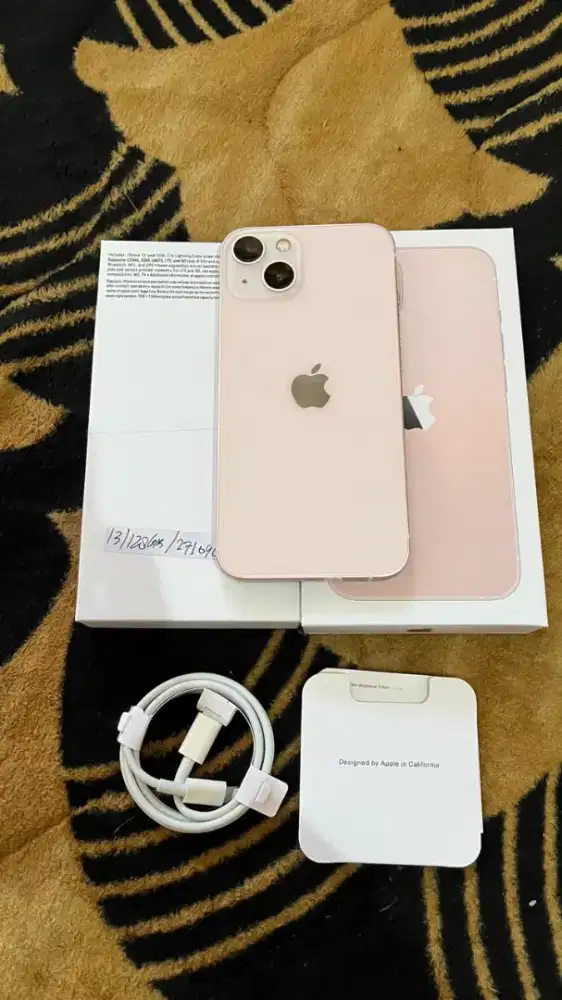 iphone 13 128gb alloperator PINK (Bukan simlock)