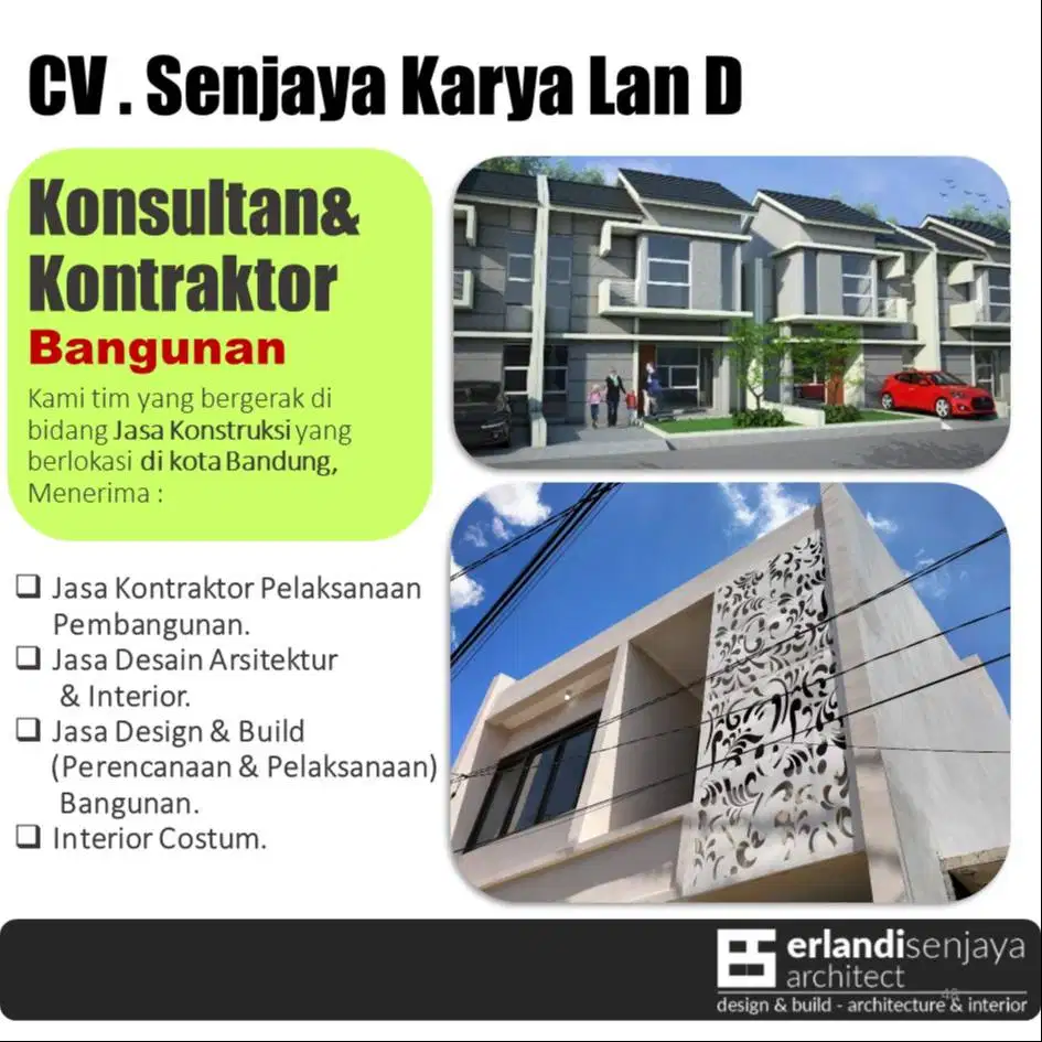 Jasa Arsitek & Interior/ Kontraktor/ Renovasi/ Tukang/ Kitchen set