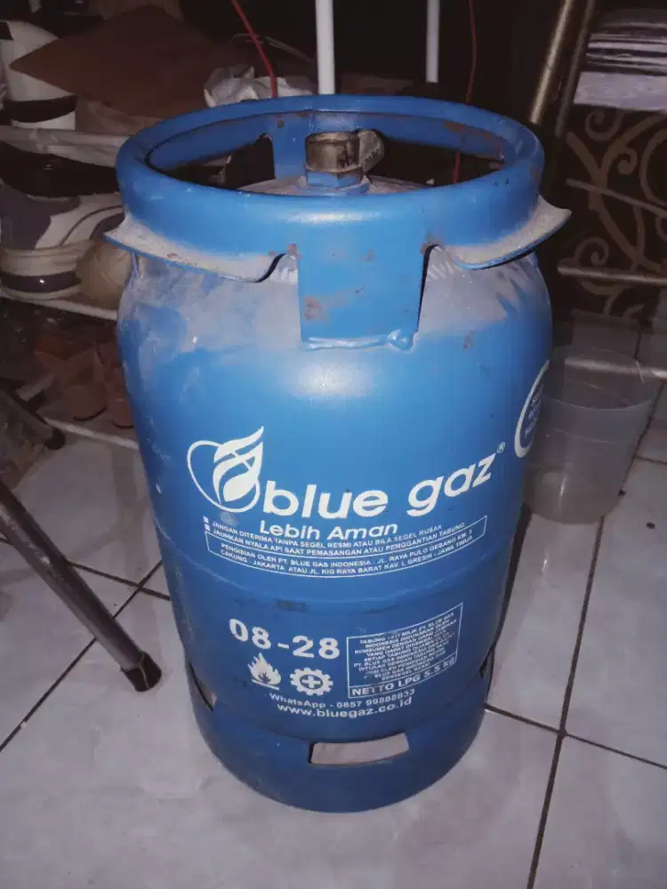 Tabung blue gaz blugas ada isinya