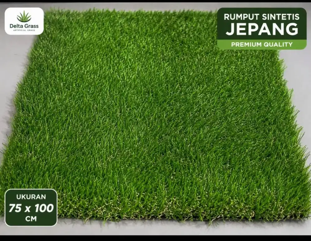 Rumput Sintetis Jepang 75x100 CM | Artificial Grass | Rumput Taman & D