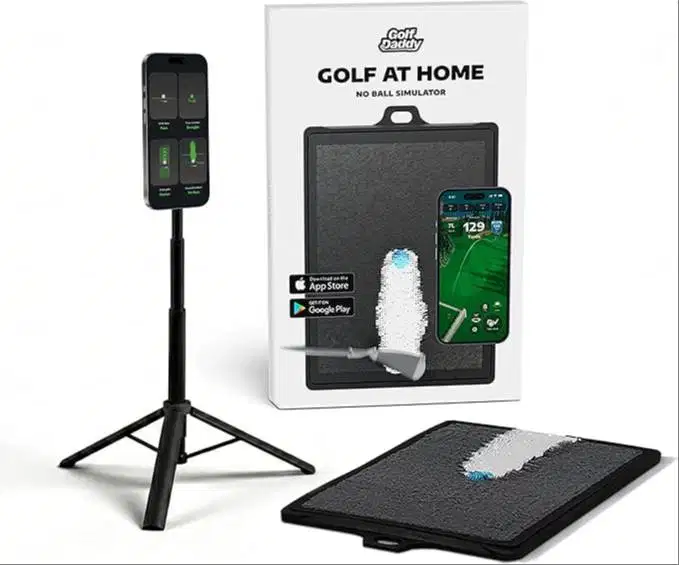 golf daddy golf at home simulator AI analyst