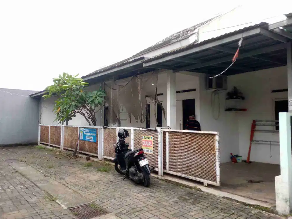 Rumah Hook di cluster Tasnim lestari pondok kacang cash/KPR