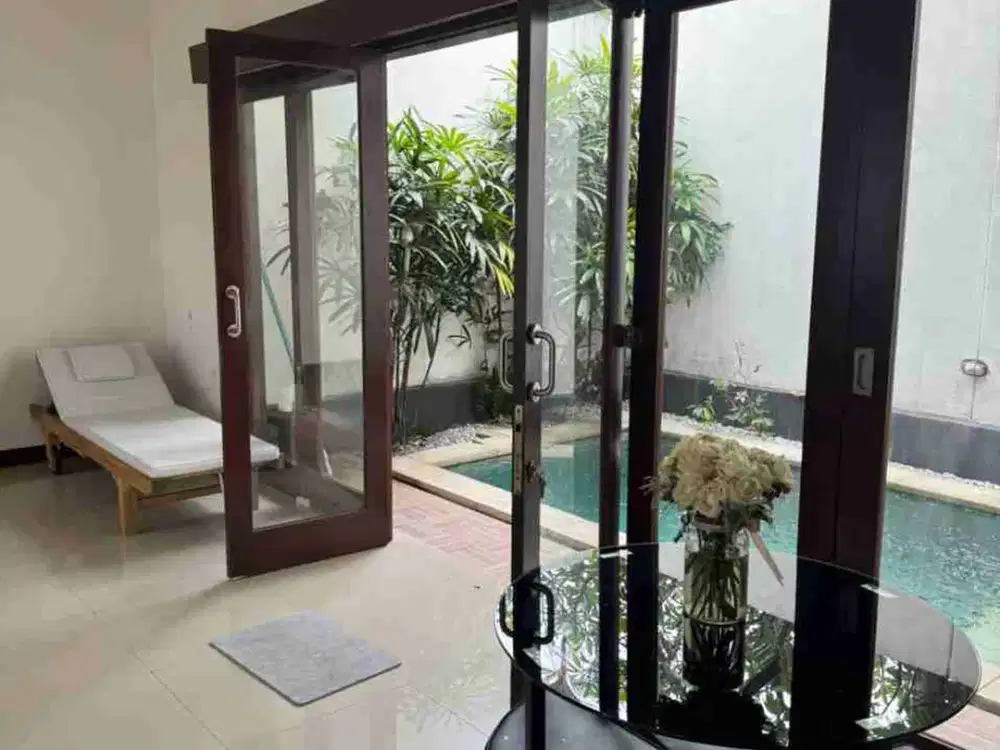 RUMAH SEMI VILLA DI TUKAD BALIAN RENON DENPASAR FULLY FURNISH