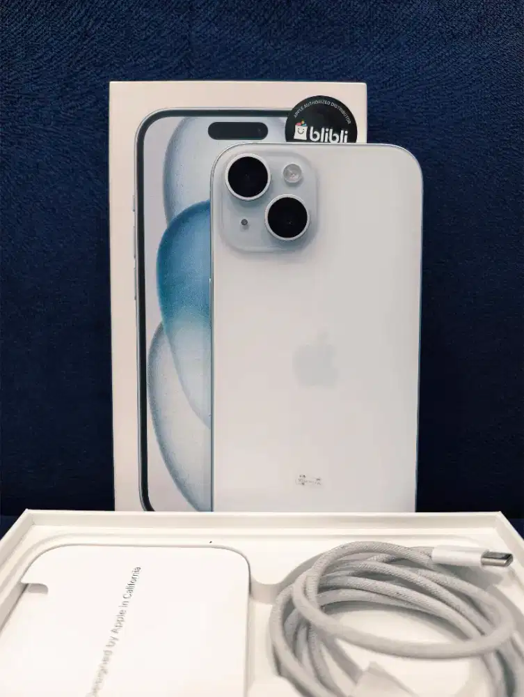 iPhone 15 basic 128GB Blibli SA/A Garansi On