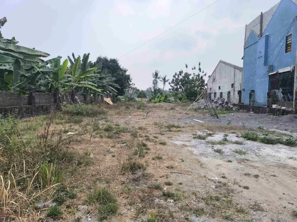 Dijual Tanah Pekarangan Dekat Kampus dan Exit Tol Kronggahan