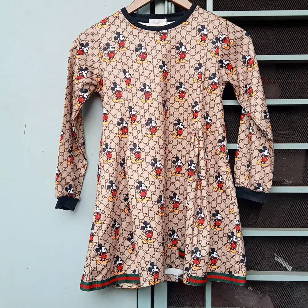 SALE 15 RIBU - Baju Panjang Anak Perempuan Micky Mouse