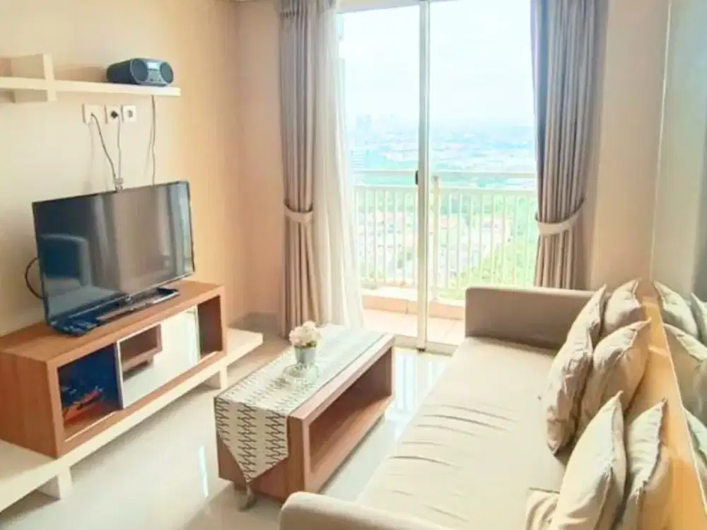 Dijual/Disewa Apartemen Trivium Terrace Lantai 22 - 2BR Lippo Cikarang - Fully Furnished