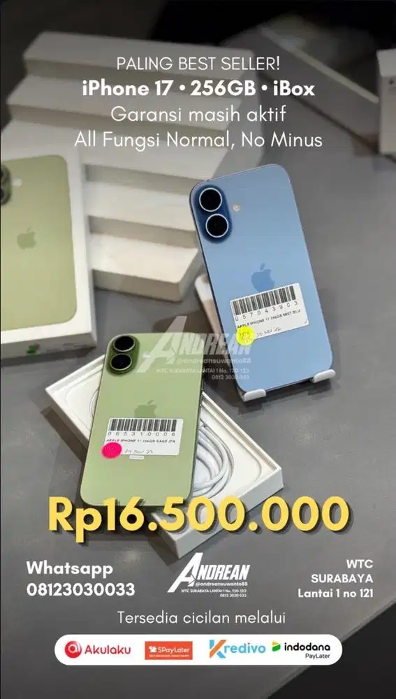 Second Iphone 17 256GB iBox