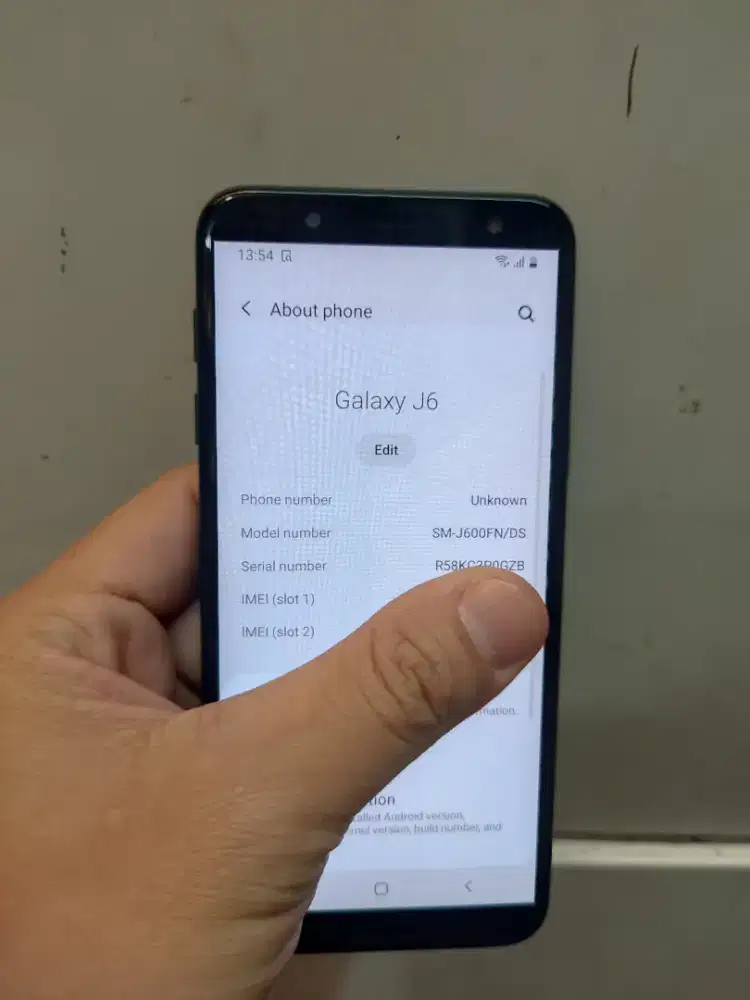 Samsung J600 Ram 3/32GB Wifi ONLY