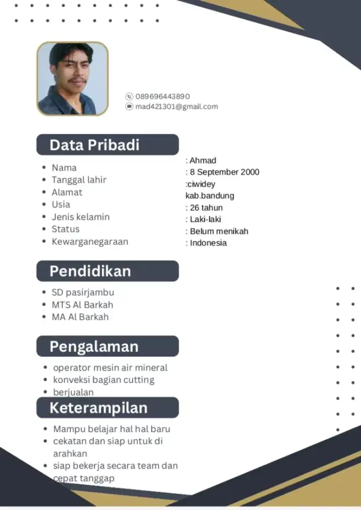 info lowongan pekerjaan