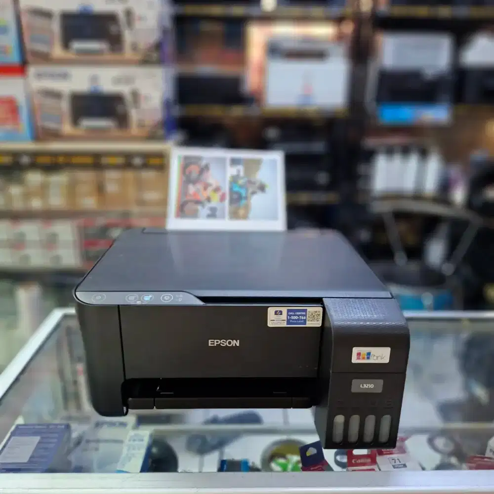 Printer epson L3210 print scan copy second bergaransi