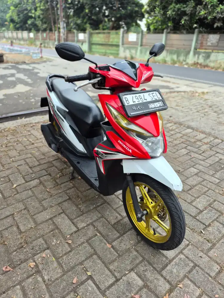 Dijual Honda Beat tahun 2018 surat lengkap pajak hidup panjang
