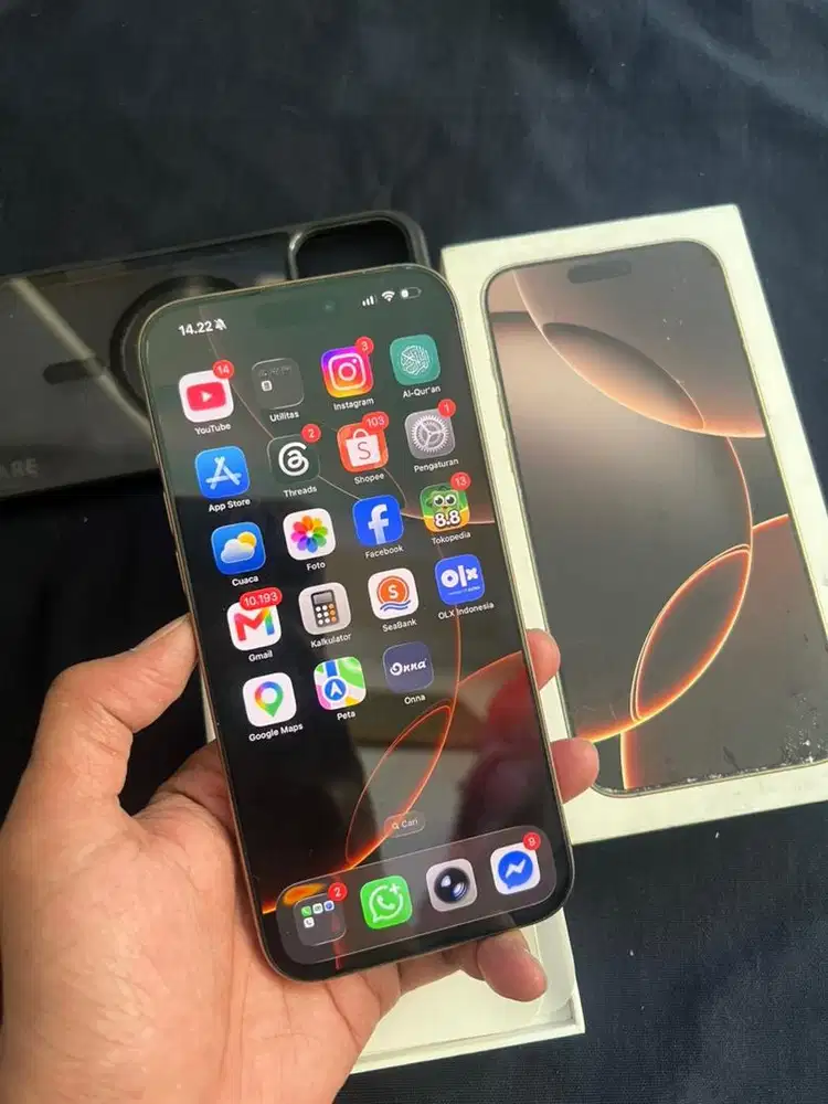 Iphone 16 pro max 512gb ibox like new