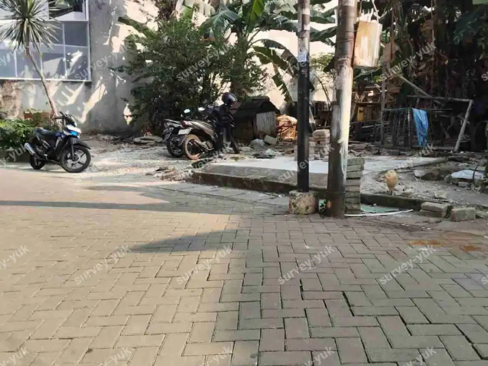 Tanah Kavling Lt 205 m2 SHM Strategis ke Bus Way Puribeta Akses 2 mobil Cipadu Jaya - Larangan - Taman Asri