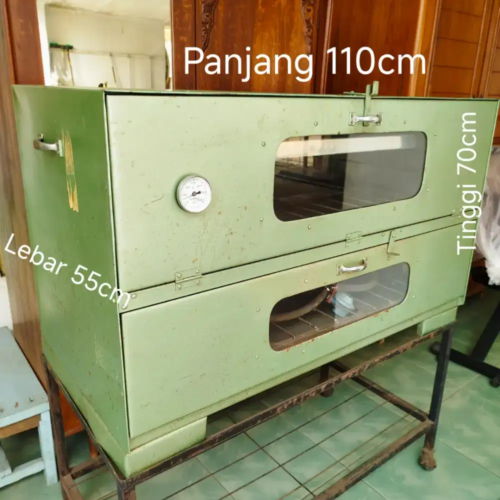 Oven Gas Manual Panjang 110cm Masih Bagus Tanpa Karat