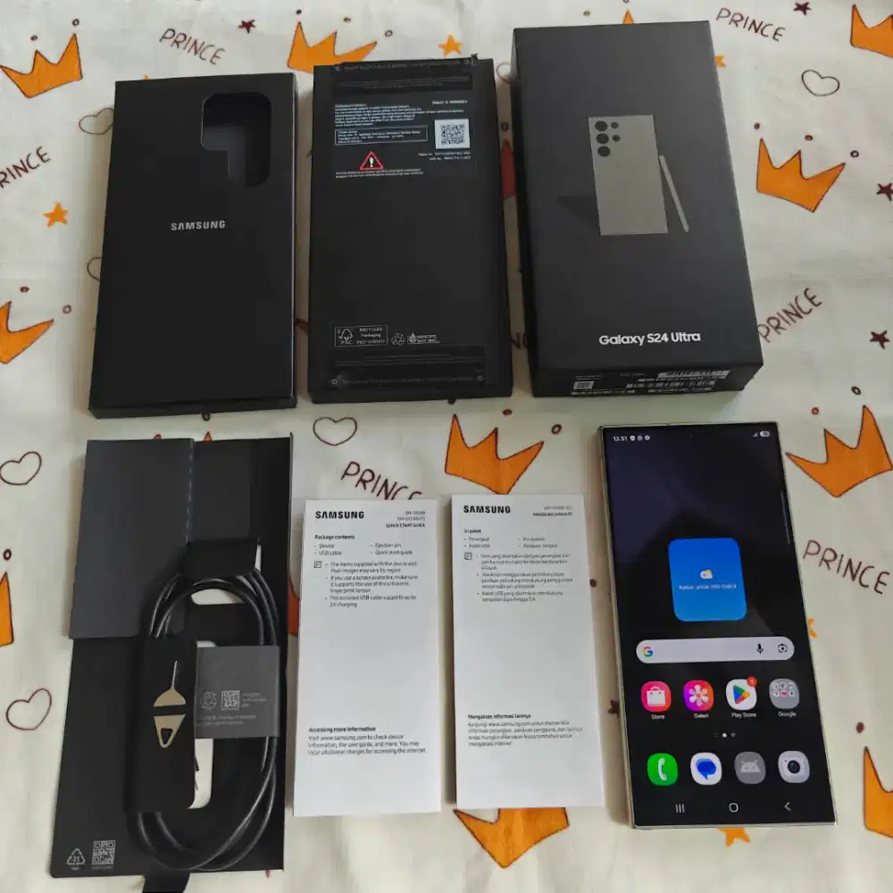 Samsung Galaxy S24 ULTRA 12/256 Resmi Sein Mulus Fullset Istimewa