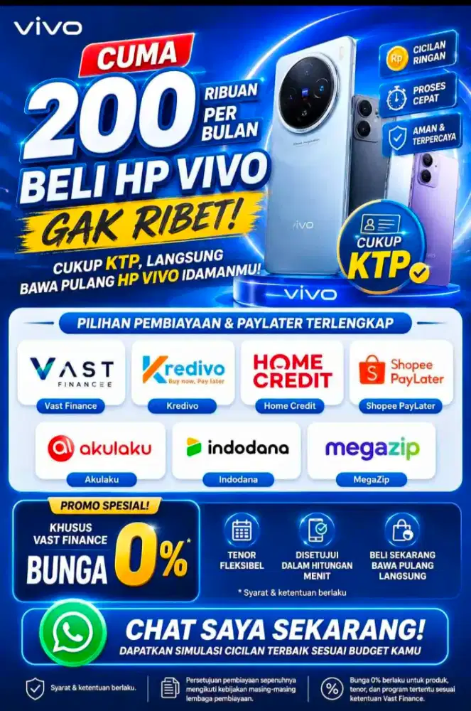 CICILAN RINGAN KREDIT HP VIVO