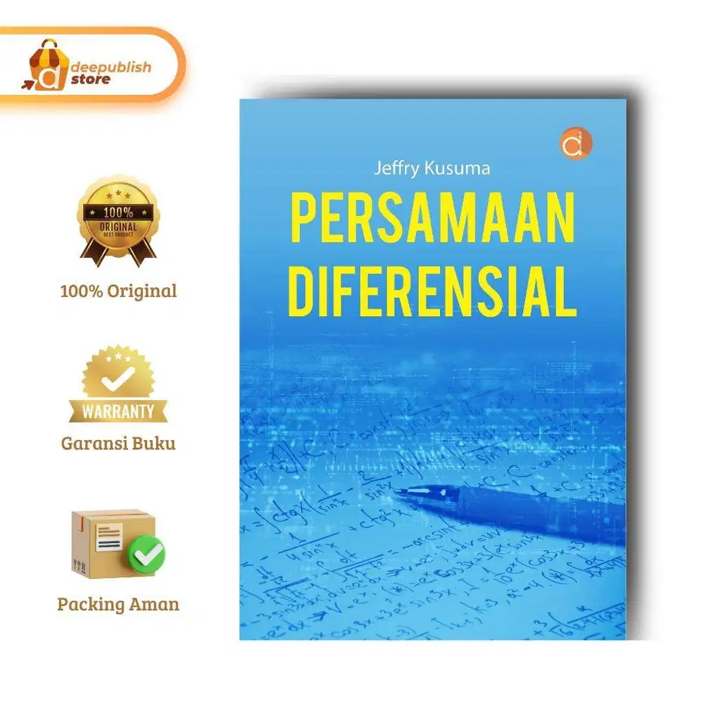 Buku Persamaan Diferensial Oleh Jeffry Kusuma Penerbit Deepublish
