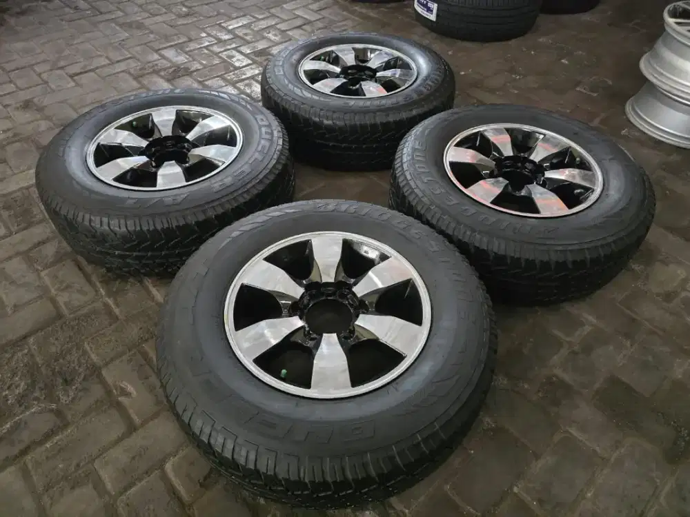 Velg Ban 88% Ori Fortuner R16 Hilux Everest Ranger Blazer Terano MUX