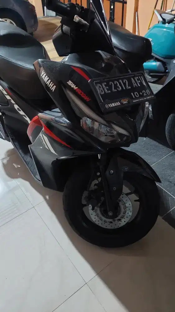 Yamaha aerox 2021 Km rendah